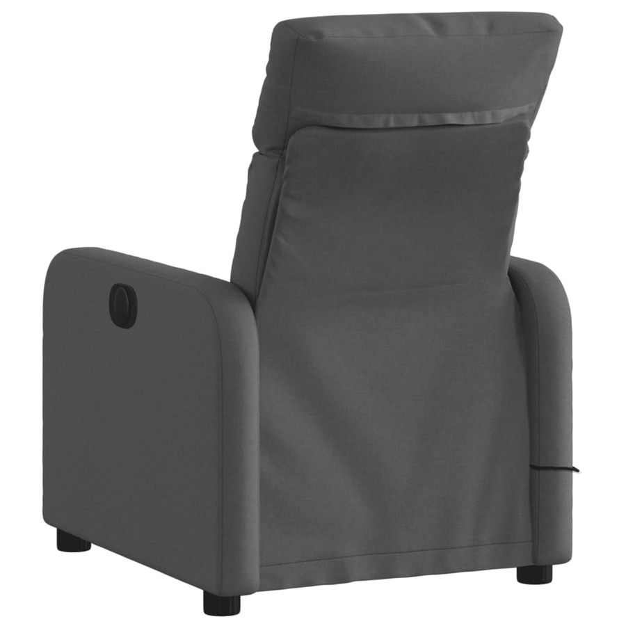 vidaXL Schlafsofa mit Massagefunktion in Dunkelgrau mit Stoffbezug und Armlehnen, B/T/H: 189,0 x 89,5 x 66,0 cm - Bild 6