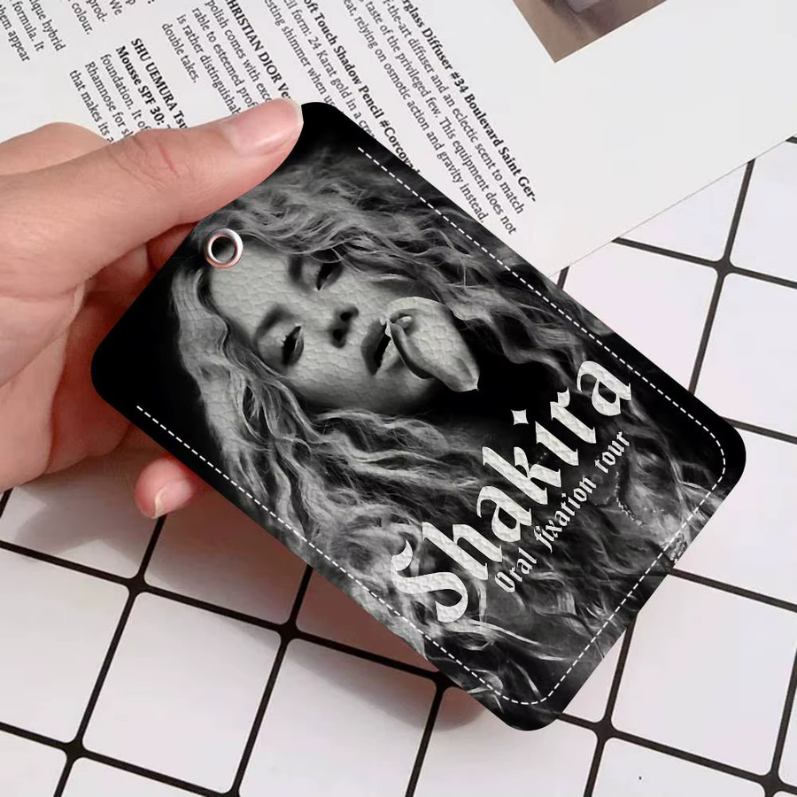 Schlüsselanhänger Shakira Cartoon-Karten, Unisex - Bild 4