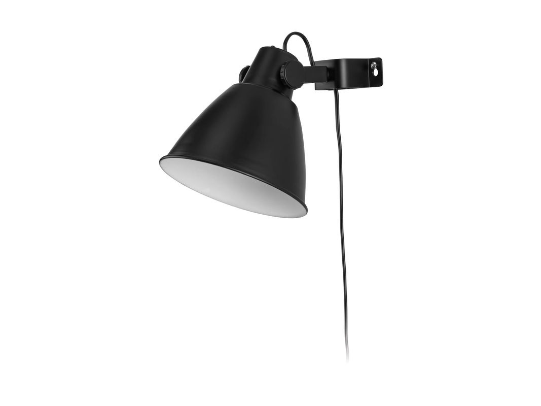 LIVARNO HOME Wandspot TEIWAZ 1-flammig aus Stahl in Schwarz mit LED-Filament-Leuchtmittel - Bild 4