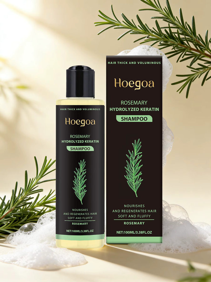 Hoegoa Rosmarin Shampoo, für strapaziertes Haar - Bild 5