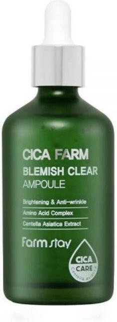 FARM STAY Cica Farm Blemish Clear Ampulle Serum, 100 ml, mit Panthenol - Bild 1