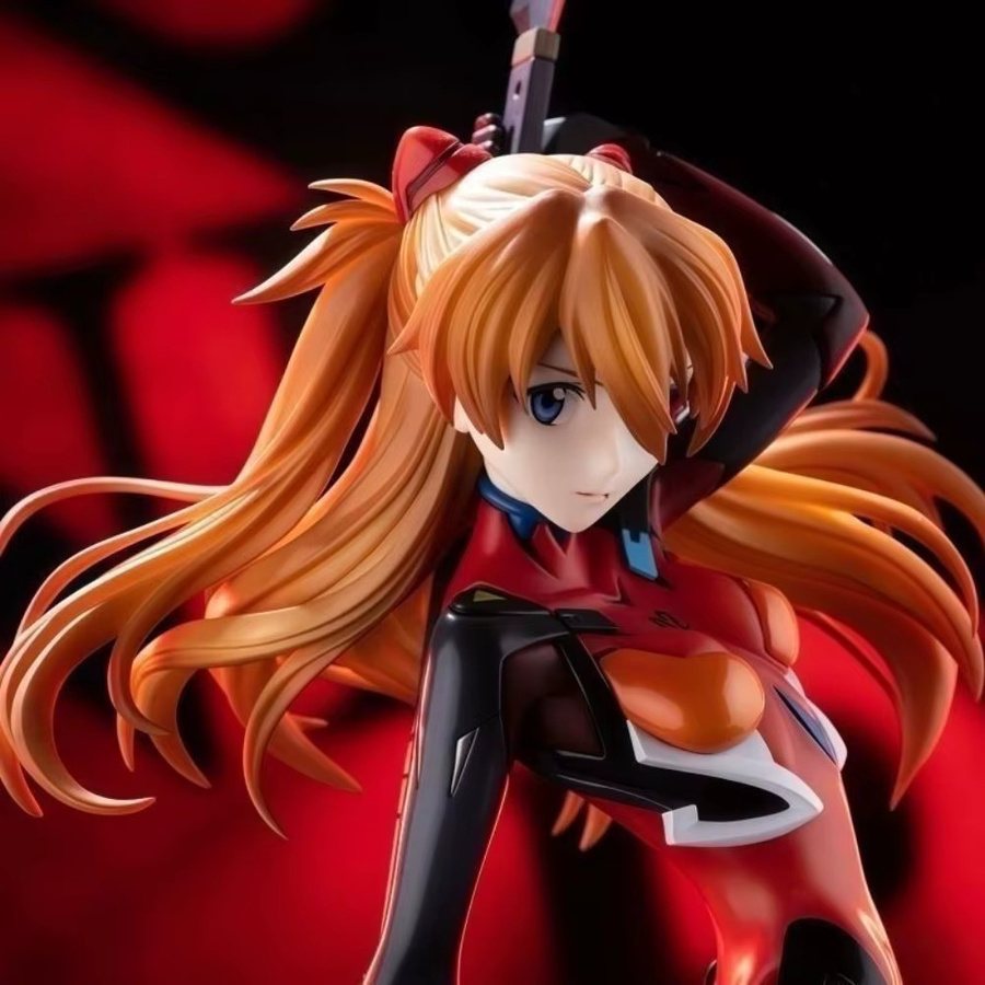 Bandai Evangelion Asuka Langley Soryu, Anime-Figur, Modell Statue, 26cm - Bild 2