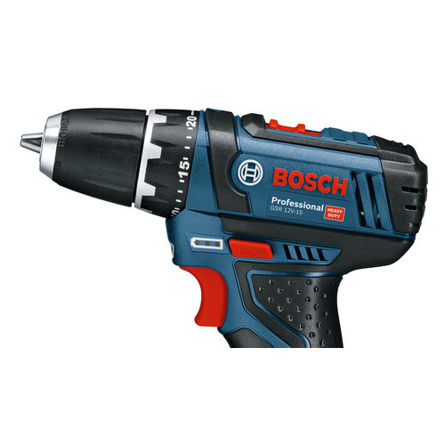 Bosch Professional Akku-Bohrschrauber GSR 12V-15, 12 V, mit Akku, Blau - Bild 2