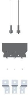 ABB KIT ES XT5 Leistungsschalterzubehör 3er-Set in Grau - Bild 1