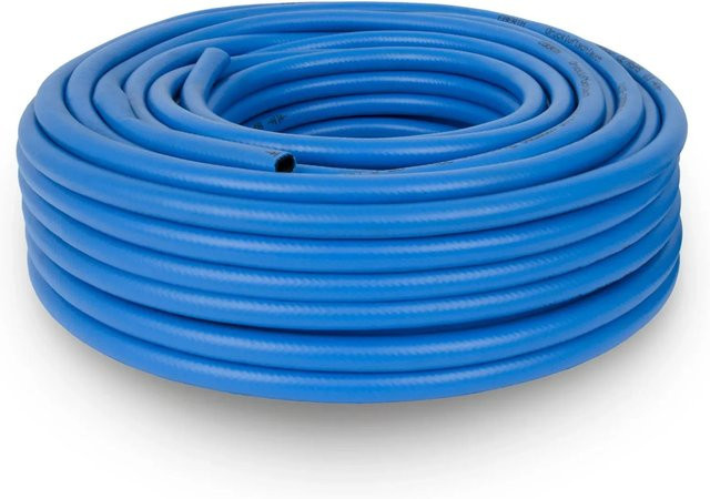 Eberth Druckluftschlauch Blau, Länge: 40 m, Durchmesser: 6 mm x 11 mm, 20 Bar - Bild 1