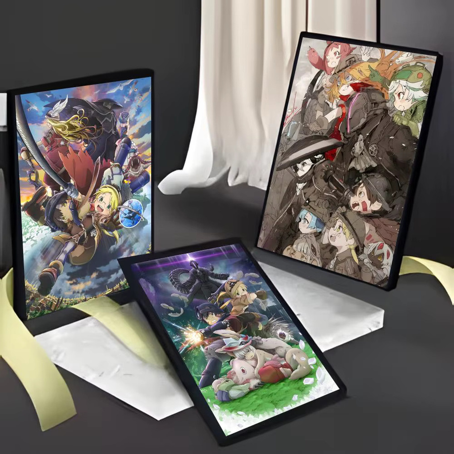 M-Made I-In Abyss Comic-Poster Wandbild in Weiß und Multicolour für dein Kinderzimmer, B: 20 cm, H: 15 cm - Bild 2