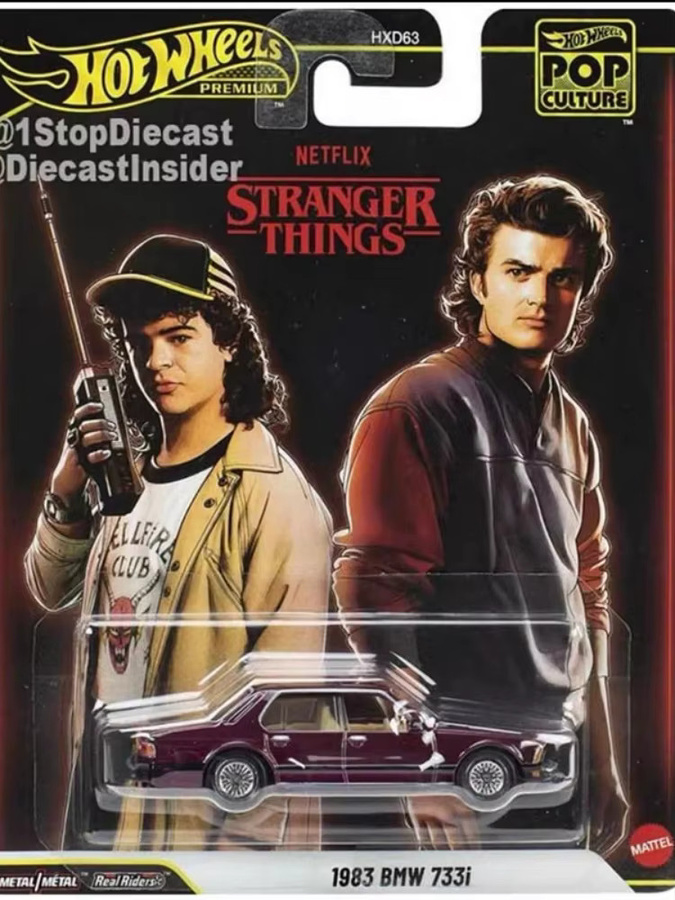 Hot Wheels Stranger Things, Automodelle, 1:64, Metall - Bild 3