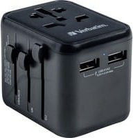 Universal-Reiseadapter UTA-01 Reisestecker in Schwarz - Bild 1