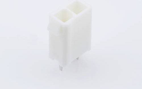 Molex Einbau-Buchsenleiste Standard in Weiß mit Goldkontakten, Rastermaß: 4.2 mm - Bild 1