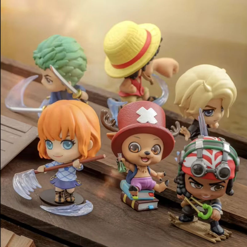 Hot Toys One Piece Cosbi Mini-Figur Blind Box Mehrfarbige Anime Sammlerfigur aus Kunststoff - Bild 5
