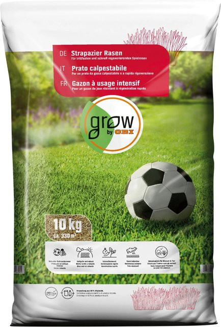 OBI Strapazier-Rasen Rasensamen für Frühjahr und Spätsommer, 10 kg - Bild 1
