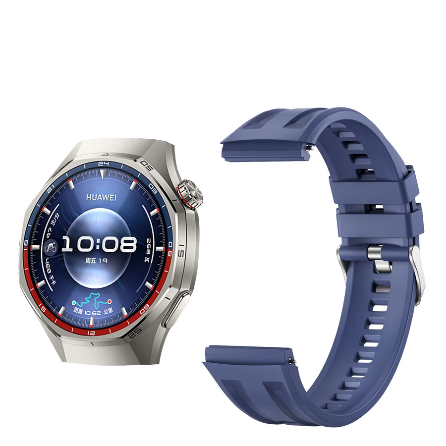 RWBANDS Uhrenarmband Silikon, kompatibel mit Huawei Watch GT6Pro, 46 mm - Bild 3