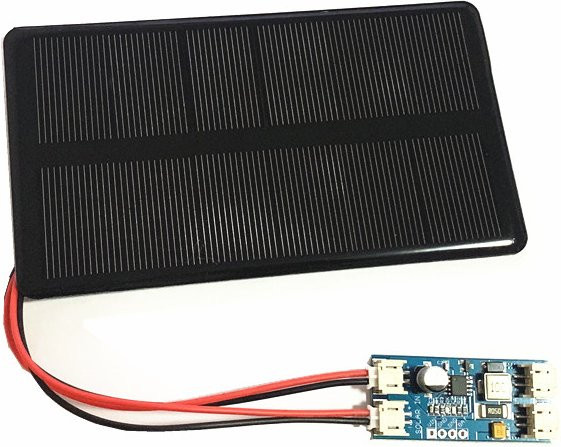 Heltec Automation Monokristallines Silizium-Solarpanel mit CN3065 Solarladegerät für Handy-Aufladung, 6V 210MA 1,25W - Bild 1