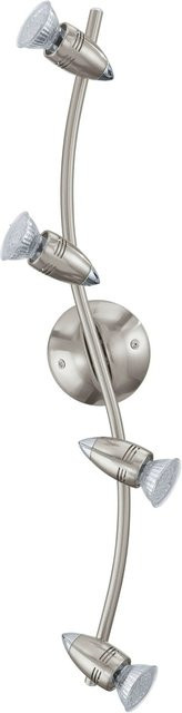Eglo LED 4er-Spot Magnum in Nickelmatt mit GU10 Leuchtmitteln - Bild 1