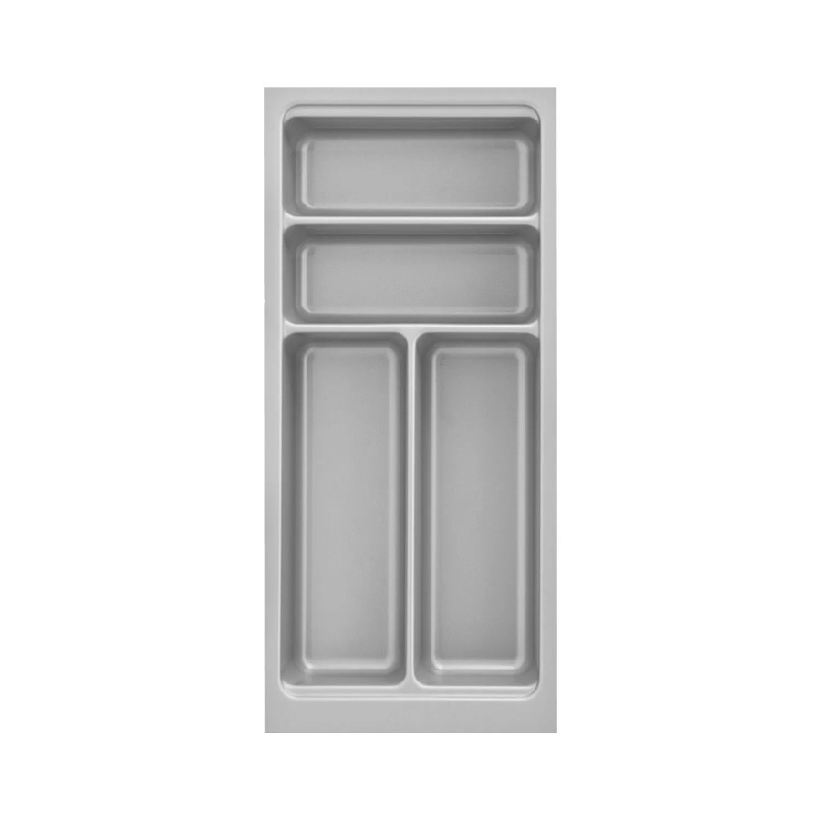 Agoform Besteckeinsatz Scoop-2 Schubladeneinsatz aus Kunststoff, Silber, B/T/H: 47,4 x 21,6 x 5,9 cm - Bild 2