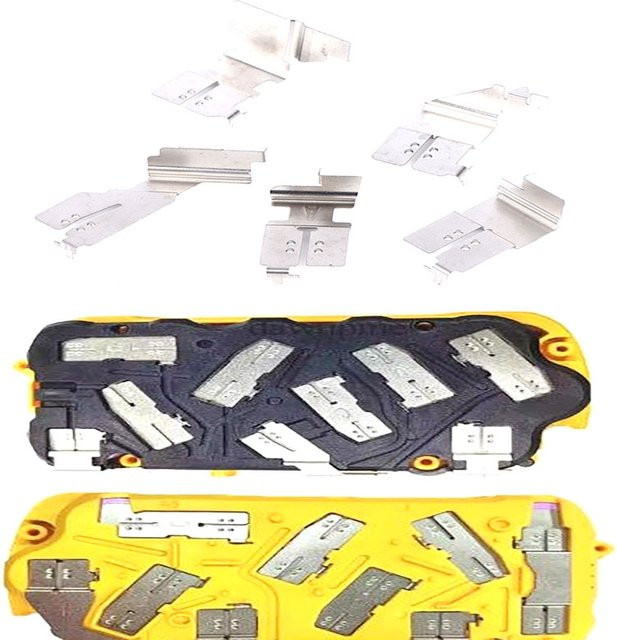 DeWalt FlexVolt 60V Ersatzteil Set: Nickelblech DCB609 Lithium-Batteriegehäuse mit 15x21700 Zellenhalter, BMS PCBA und Nickel-Verbindern in Silber - Bild 1