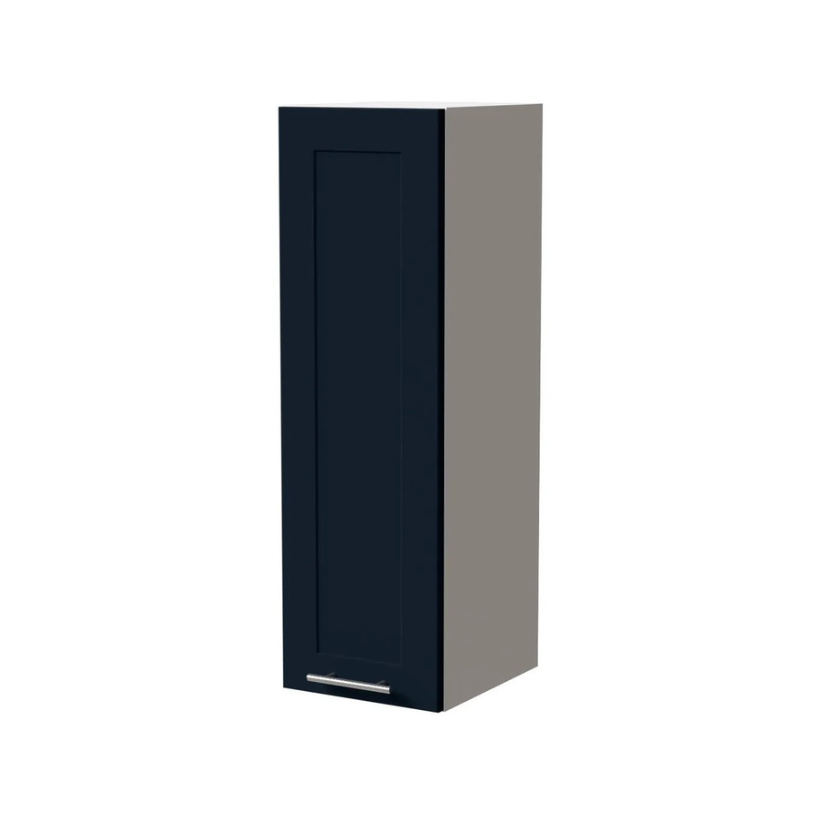 Feldmann-Wohnen Hängeschrank Oslo W4/30 in Weiß und Indigo Matt, B/T/H: 30 x 32,5 x 96 cm - Bild 2