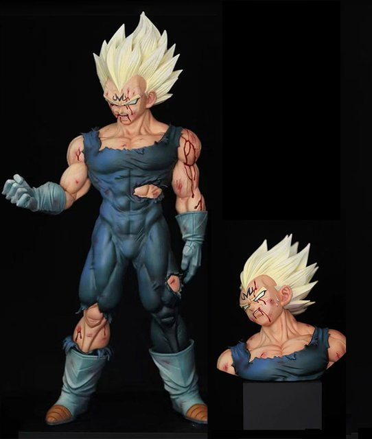Bandai Dragon Ball Z Majin Vegeta Figur, Actionfiguren, 28 cm - Bild 1