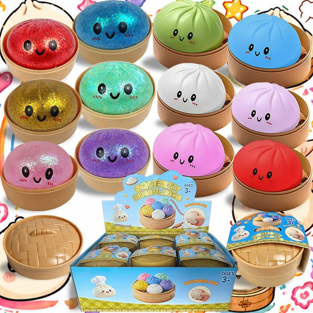 Sega Dumpling-Squishies, Stressball, multicolour - Bild 1