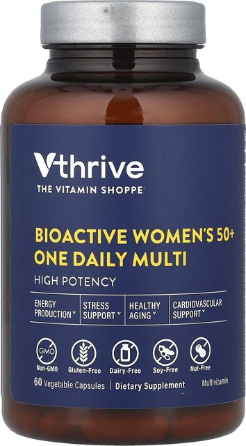 Vthrive Bioactive One Daily Multi für Damen über 50, 60 Veggie Kapseln - Bild 1