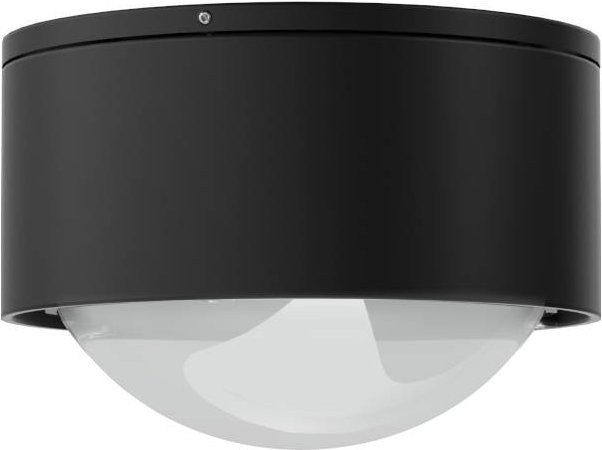 Top Light Puk Mini One 2 Black White Edition LED-Deckenleuchte in Schwarz Matt mit mattem Glas und warmweißem Licht (2700K) - Bild 1