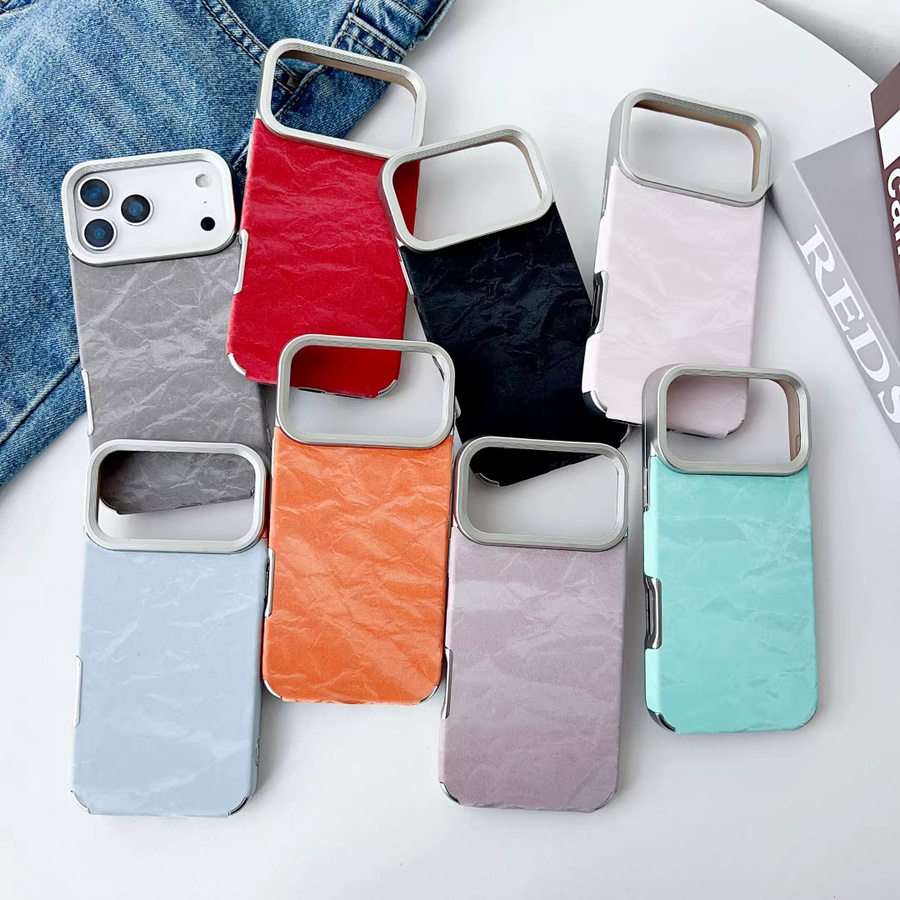 Luxuriöse Apple iPhone Handyhülle mit Samtdeckel und stoßfester Rückseite für iPhone 17 bis 11 Pro Max - Bild 3