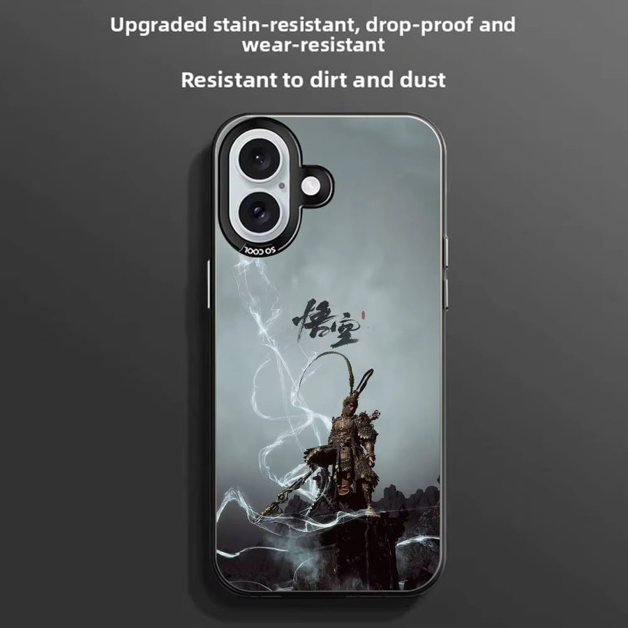 Classic Games Black Myth Wukong Handyhülle für iPhone 11-16 Pro Max, bunt mit Anti-Rutsch- und Anti-Fingerabdruck-Beschichtung - Bild 2