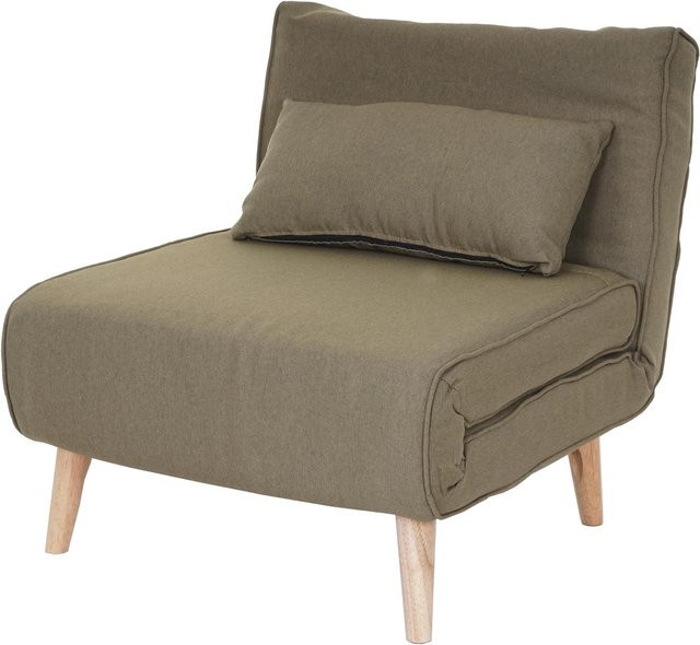 MCW Schlafsessel D35 als Funktionssessel und Schlafsofa in Grün aus Stoff und Textil - Bild 1