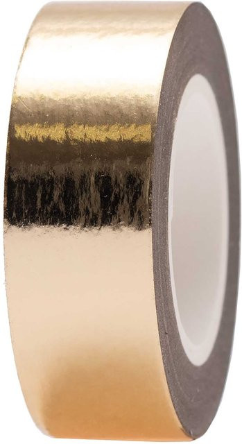 Rico Design Paper Poetry Washi Tape Metallic Gold Breite: 15 mm, Länge: 10 m - Bild 1
