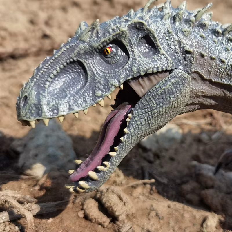 HEROCROSS Indominus Rex Dinosaurier-Figur, mit beweglichem Kiefer - Bild 3