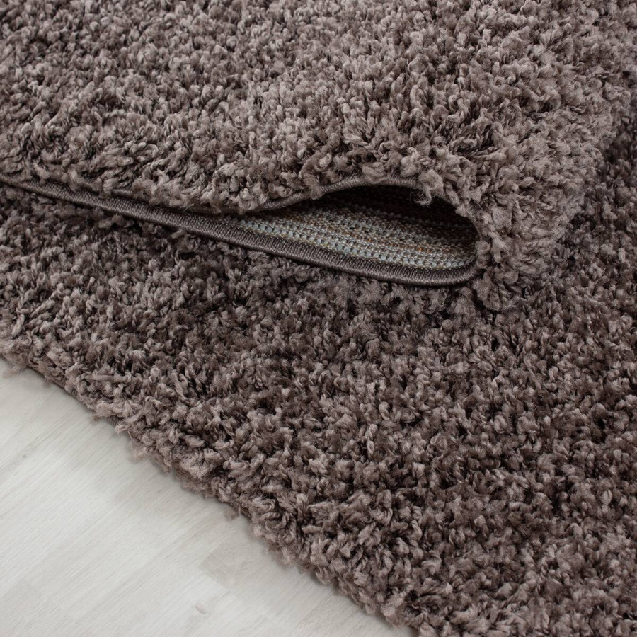 Ayyildiz Teppich LIFE Shaggy in Taupe mit Durchmesser: 160 cm - Bild 3