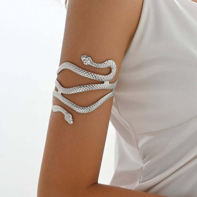 Fashion Maker 2 Armband Schlangenform, Messing, Gold, Damen - Bild 1