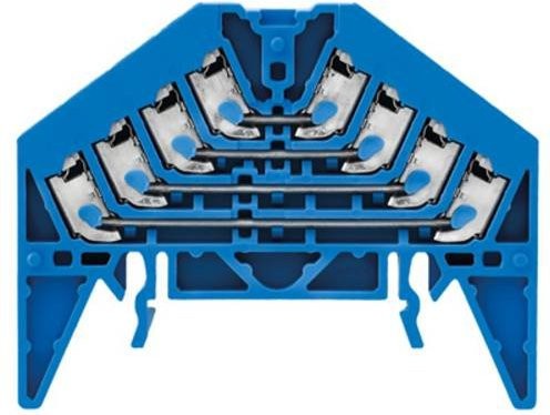 Weidmüller Rangierverteiler Distribution Board, 20 Stück, Blau/Rot/Weiß - Bild 1