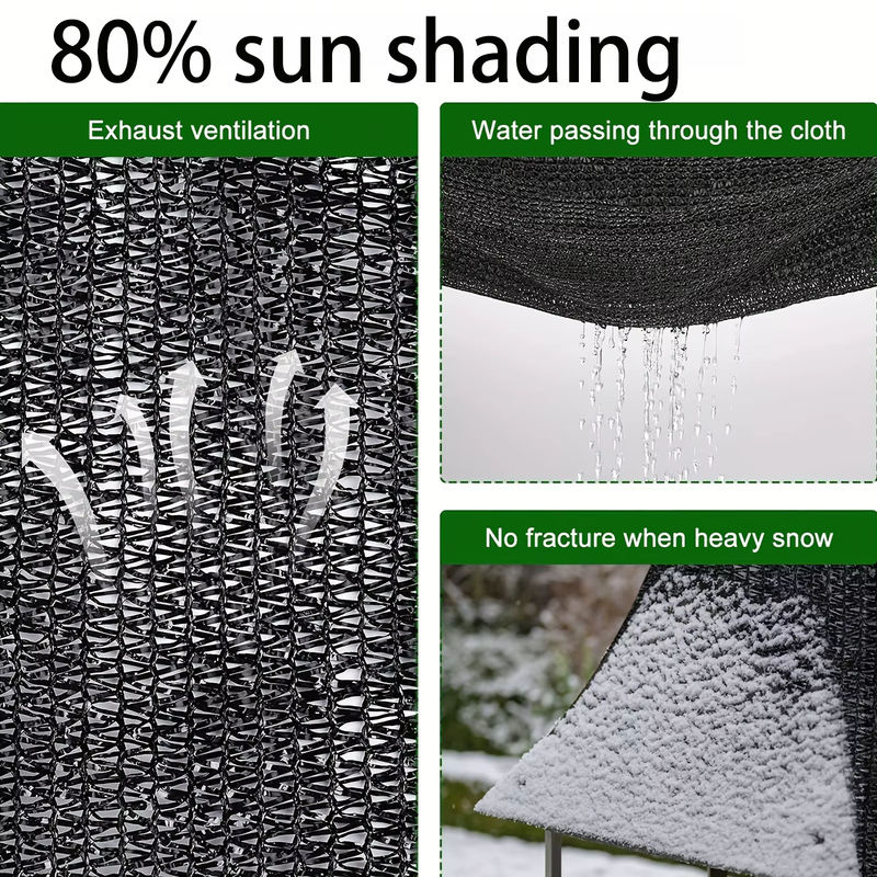 Großes Sonnensegel mit UV-Schutz als Sonnenschutz für Gewächshaus, Auto oder Outdoor-Bereiche - Bild 4