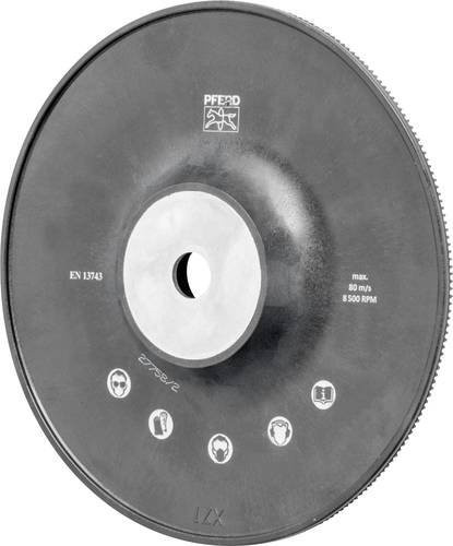 PFERD TOOLS Hochleistungs-Stützteller mit Spannmutter Ø 180 mm H-GT180 M14 für Winkelschleifer in Schwarz - Bild 1