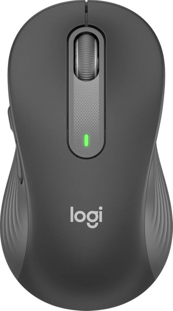 Logitech Signature M650 Kabellose Maus mit Bluetooth und USB-A in Grau - Bild 1