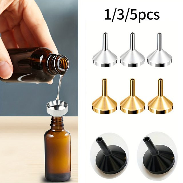 MUB Nachfüllbarer Parfümflaschentrichter, Mini-Parfüm-Reiseflasche - Bild 1
