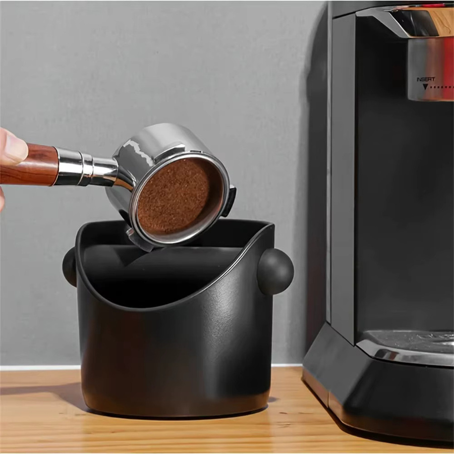 Breville Kaffee Knock Box Espresso Container in Schwarz aus Kunststoff mit Anti-Slip-Funktion - Bild 6