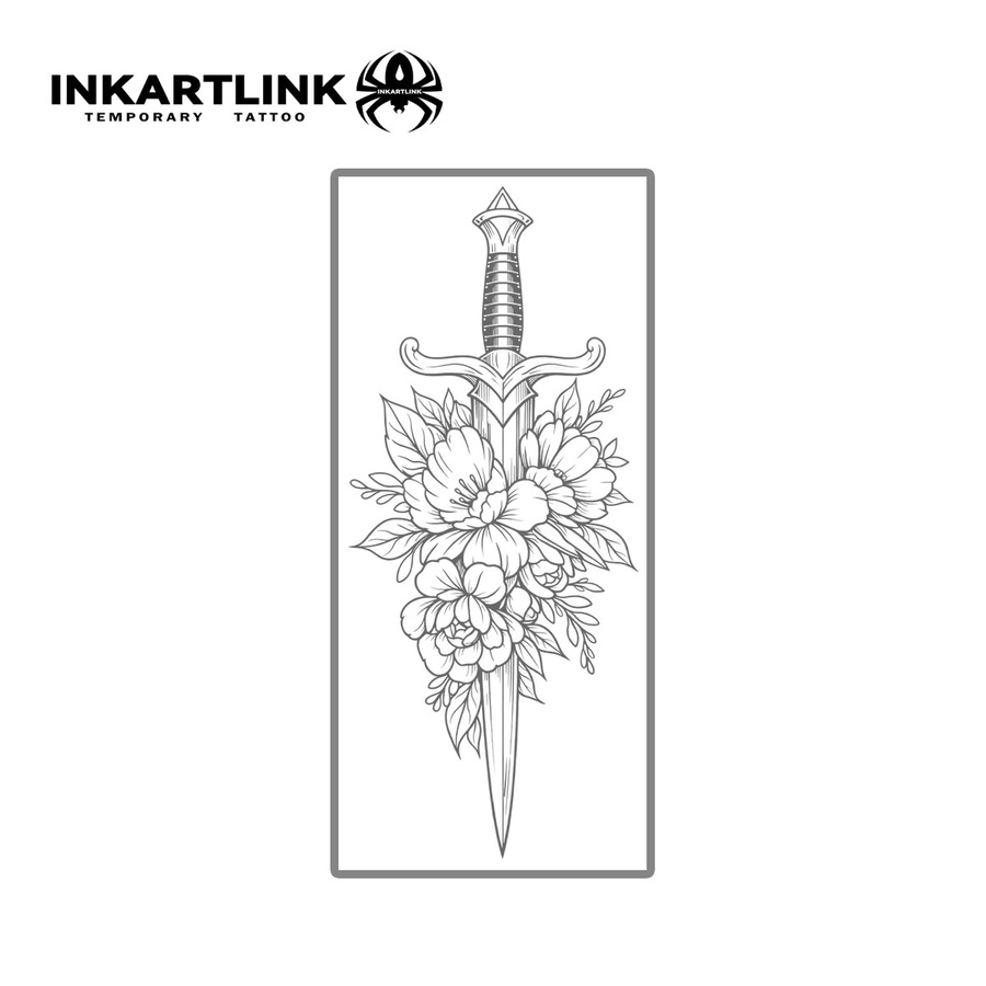 INKARTLINK Soft & Sharp Juice Tattoo Patch, Unisex, wasserfest - Bild 3