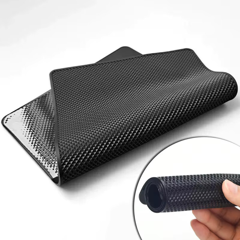 NIEEXW Antirutsch-Armaturenbrett-Matte aus Silikon in Schwarz zur Aufbewahrung von Handy und Sonnenbrillen - Bild 4