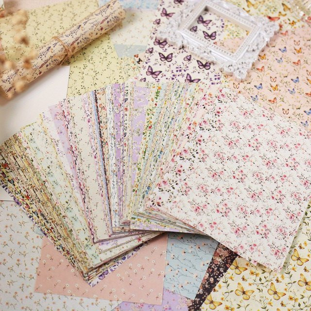 Journamm Scrapbook-Papier Set mit 160 Blatt in Multicolour für Junk Journal, Collage und Planer - Bild 1