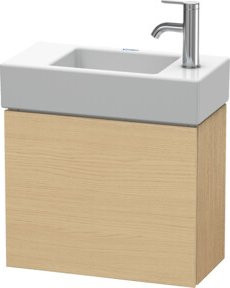 Duravit L-Cube Waschtischunterschrank wandhängend, Eiche natur, B/T/H: 48 x 24 x 40 cm - Bild 1