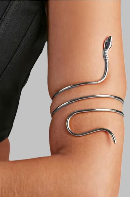 Fashion Maker 2 Armband Schlangenform, Messing, Gold, Damen - Bild 1