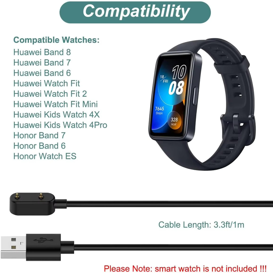 Huawei Ersatzladegerät, USB, Schwarz, 2er-Pack - Bild 4