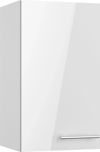 Optifit Küchen-Oberschrank Rurik Weiß glänzend B: 40 cm, H: 70,4 cm, T: 34,9 cm - Bild 1