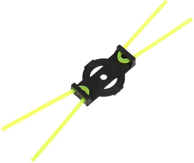 GOMYIE 10er Set Universeller Multifunktions-Mäher-Adapter mit Strohseilanschluss in Gelb und Multicolour - Bild 1