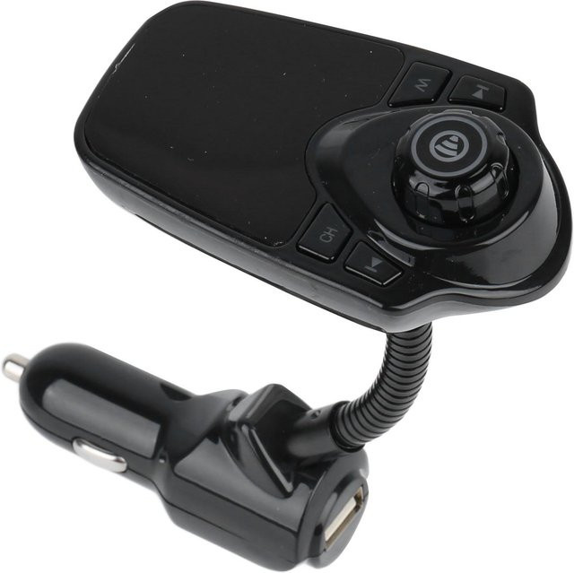 Koogeelife 4 in 1 Auto MP3 Player mit Bluetooth und farbigem LCD-Display, Autoadapter Transmitter für Android, Schwarz - Bild 1