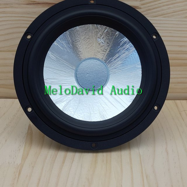 2 Stück MeloDavid Audio Nautilus Studio 6,5 Zoll Mittelbass-Woofer in Silber - Bild 1