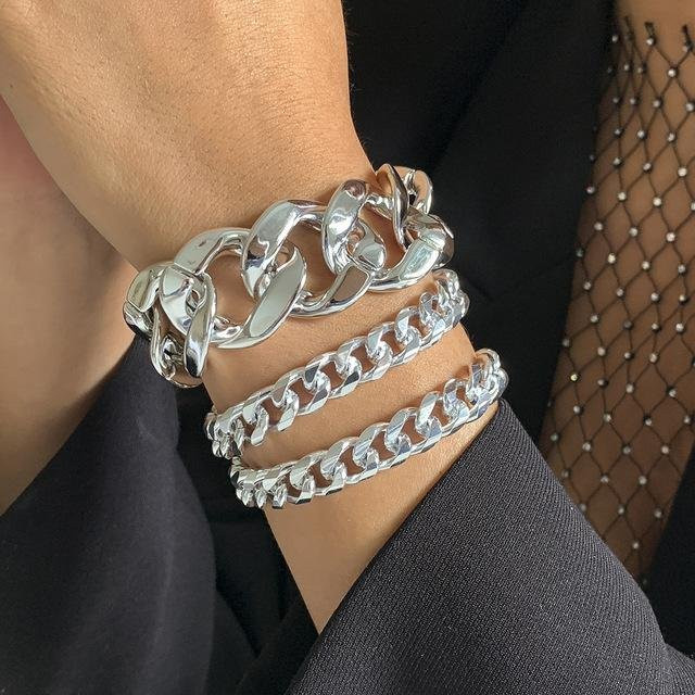 YULIN Armband, Zinklegierung, Silber, Damen - Bild 1