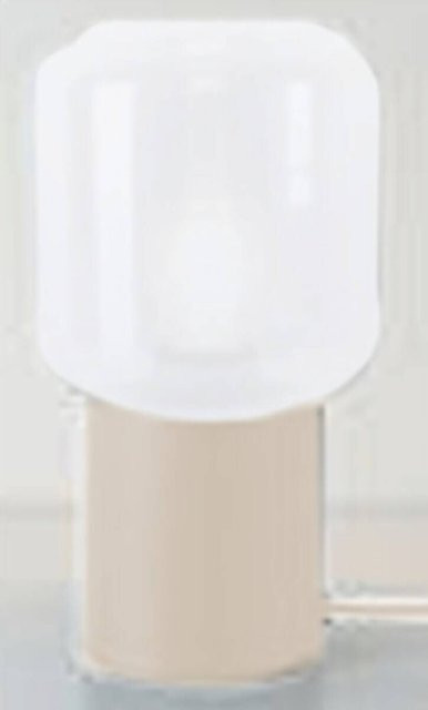 NOLO Tischleuchte Tube E27 in Beige oder Weiß mit austauschbarem Leuchtmittel - Bild 1